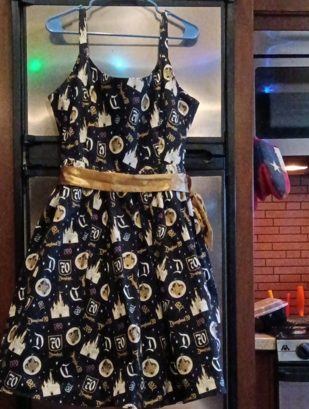 Disneyland 70th Anniversary Dress Size XL